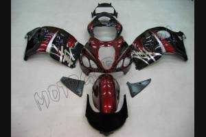 Lackierte Straße Verkleidung auf ABS kompatibel mit Suzuki Gsxr 1300 Hayabusa 1997 2007 - MXPCAV1613