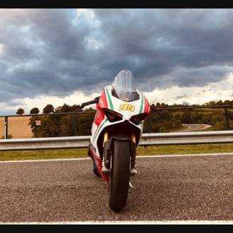 Lackierte Rennverkleidung Ducati Panigale V4 V4S + Tankabdeckung, Schrauben, Schnellverschlüsse - MXPCRV11782