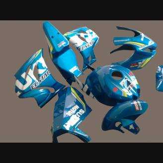 Carenado Racing Pintado Suzuki Gsxr 1000 2017 - 2019 + cubre deposito, tornillos, tornillos rapidos - MXPCRV11887