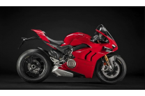 Painted street fairings in abs compatible with Ducati Panigale V4 V4S for Akrapovic exhaust 2020 - 2021 - MXPCAV12378