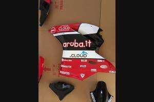Racing Ducati 959 1299 Panigale Complete and painted fairings with back seat original seat Aruba SBK16