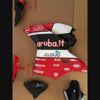 Verkleidungen Racing Ducati 959 1299 Panigale mit Kotflugel mit original Hoecker lackiert Aruba SBK16