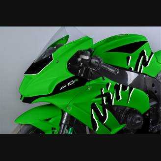 Carenage Racing Peint Kawasaki Zx10R 2016 - 2019 - MXPCRV12261