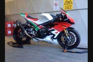 Carene racing Aprilia RSV4 2009 - 2014 verniciate + viti con gommino, ganci rapidi MXPCRV12450