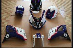 Verkleidungen Motorrad Lackiert SBK 2015