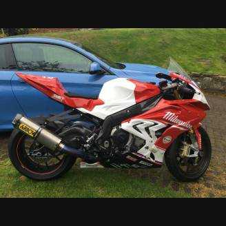 Bmw S 1000RR 2015 - 2018 Complete and painted fairings fasteners free MXPCRV12457