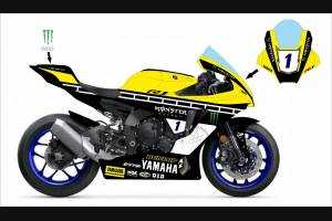 Painted Race Fairings Yamaha R1 2020 - MXPCRV12463