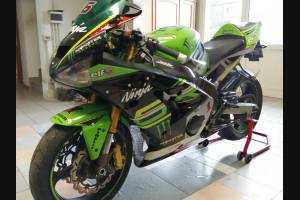 Carene stradali in abs verniciate compatibili con Kawasaki ZX6R 636 2003 - 2004 - MXPCAV3552