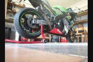 Lackierte Straße Verkleidung auf ABS kompatibel mit Kawasaki ZX6R 636 2003 - 2004 - MXPCAV3552