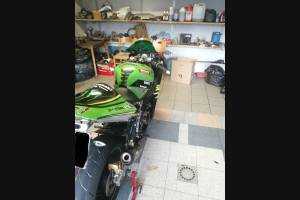 Lackierte Straße Verkleidung auf ABS kompatibel mit Kawasaki ZX6R 636 2003 - 2004 - MXPCAV3552