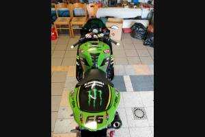 Carene stradali in abs verniciate compatibili con Kawasaki ZX6R 636 2003 - 2004 - MXPCAV3552