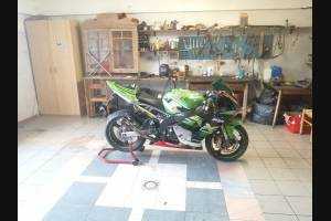 Lackierte Straße Verkleidung auf ABS kompatibel mit Kawasaki ZX6R 636 2003 - 2004 - MXPCAV3552