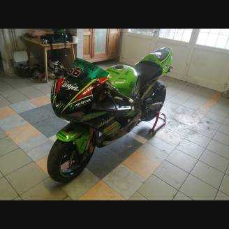 Carene stradali in abs verniciate compatibili con Kawasaki ZX6R 636 2003 - 2004 - MXPCAV3552