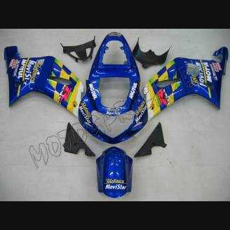 Carene stradali in abs verniciate compatibili con Suzuki Gsxr 600/750 2001 - 2003 - MXPCAV1653