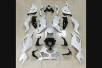 Kawasaki Zx6R 2019 - 2020 Complete and unpainted fairings in abs with front fender - MXPCAD12604