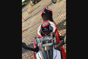 Painted street fairings in abs compatible with Ducati Panigale V4 V4S for Akrapovic exhaust - MXPCAV11947