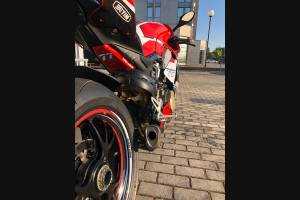 Lackierte Straße Verkleidung auf ABS kompatibel mit Ducati Panigale V4 V4S fur Akrapovic Auspuff - MXPCAV11947