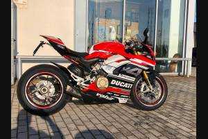 Lackierte Straße Verkleidung auf ABS kompatibel mit Ducati Panigale V4 V4S fur Akrapovic Auspuff - MXPCAV11947