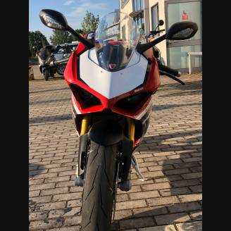 Lackierte Straße Verkleidung auf ABS kompatibel mit Ducati Panigale V4 V4S fur Akrapovic Auspuff - MXPCAV11947