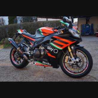 Carenage en abs pour la roue avec peinture compatible avec Aprilia RSV4 2009 - 2014 - MXPCAV12358