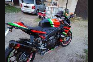 Lackierte Straße Verkleidung auf ABS kompatibel mit Aprilia RSV4 2009 - 2014 - MXPCAV12358