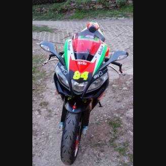 Carenage en abs pour la roue avec peinture compatible avec Aprilia RSV4 2009 - 2014 - MXPCAV12358