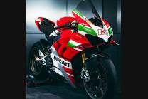 Painted street fairings in abs compatible with Ducati Panigale V4R for Akrapovic exhaust Matt fluo - MXPCAV11956