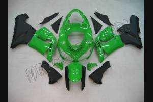Lackierte Straße Verkleidung auf ABS kompatibel mit Kawasaki ZX6R 636 2005 - 2006 - MXPCAV1689