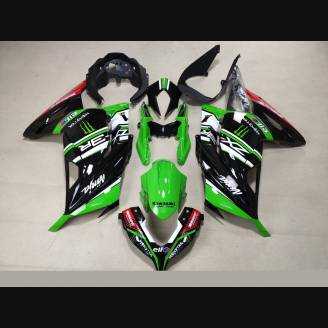 Carenage en abs pour la roue avec peinture compatible avec Kawasaki ZX Ninja 300 2013 - 2017 - MXPCAV12715