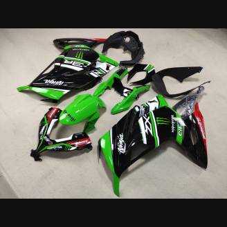 Carenage en abs pour la roue avec peinture compatible avec Kawasaki ZX Ninja 300 2013 - 2017 - MXPCAV12715