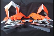Carene stradali in abs verniciate compatibili con Ducati Panigale V4R per scarico Akrapovic - MXPCAV11956 2