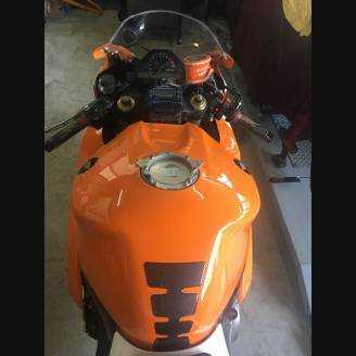 Lackierte Rennverkleidung Honda Cbr 1000 RR 2006 - 2007 - MXPCRV2176