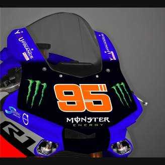 Carene Racing Verniciate Yamaha R1 2015 - 2019 - MXPCRV11561