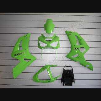 Carene stradali in abs verniciate compatibili con Kawasaki ZX6R 636 2003 - 2004 - MXPCAV1732