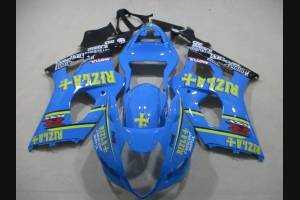 Lackierte Straße Verkleidung auf ABS kompatibel mit Suzuki Gsxr 1000 2003 - 2004 - MXPCAV3251