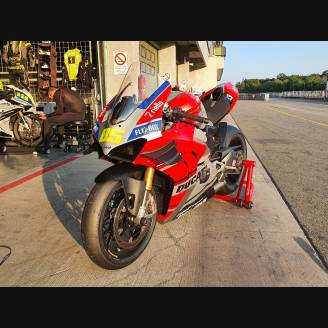 Carene Racing Verniciate Ducati Panigale V4 V4S 2020 + viti, ganci rapidi - MXPCRV12773