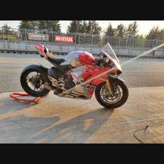 Painted Race Fairings Ducati Panigale V4 V4S 2020 with back seat Neoprene seat + screws, fasteners - MXPCRV12773