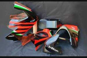 Carenage Racing Peint Aprilia RSV4 2015 - 2020 + crochets rapides - MXPCRV11790