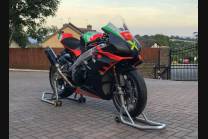 Lackierte Rennverkleidung Aprilia RSV4 2015 - 2020 + Schrauben, Schnellverschlüsse - MXPCRV11790