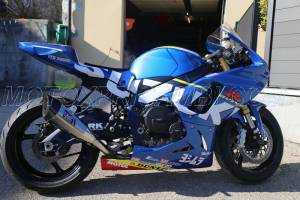 Lackierte Rennverkleidung Suzuki Gsxr 600/750 2008 -2010 - MXPCRV12811