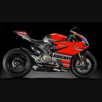 Carene racing Ducati 959 1299 Panigale verniciate + viti con gommino, ganci rapidi MXPCRV12425
