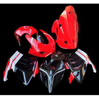 Carenado Racing Pintado Ducati Panigale V4 V4S 2020 Colin Neoprene + tornillos, tornillos rapidos - MXPCRV12773