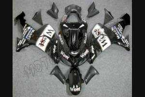 Lackierte Straße Verkleidung auf ABS kompatibel mit Kawasaki ZX10R 2006 - 2007 - MXPCAV1764