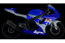 Lackierte Rennverkleidung Suzuki Gsxr 600/750 2011 -2024 - MXPCRV12813 2