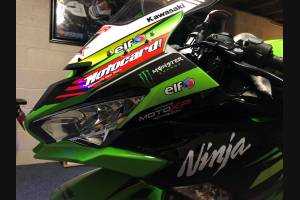 Lackierte Straße Verkleidung auf ABS kompatibel mit Kawasaki ZX6R 2019 - 2020 - MXPCAV12827