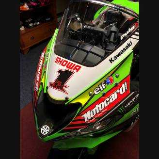 Lackierte Straße Verkleidung auf ABS kompatibel mit Kawasaki ZX6R 2019 - 2020 - MXPCAV12827