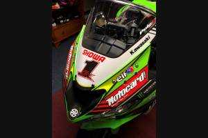 Lackierte Straße Verkleidung auf ABS kompatibel mit Kawasaki ZX6R 2019 - 2020 - MXPCAV12827