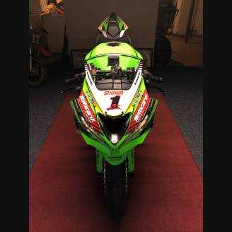 Lackierte Straße Verkleidung auf ABS kompatibel mit Kawasaki ZX6R 2019 - 2020 - MXPCAV12827