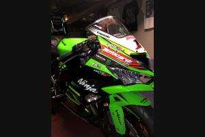 Lackierte Straße Verkleidung auf ABS kompatibel mit Kawasaki ZX6R 2019 - 2020 - MXPCAV12827