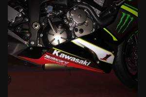 Lackierte Straße Verkleidung auf ABS kompatibel mit Kawasaki ZX6R 2019 - 2020 - MXPCAV12827